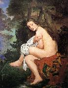 Edouard Manet Die uberraschte Nymphe oil painting artist